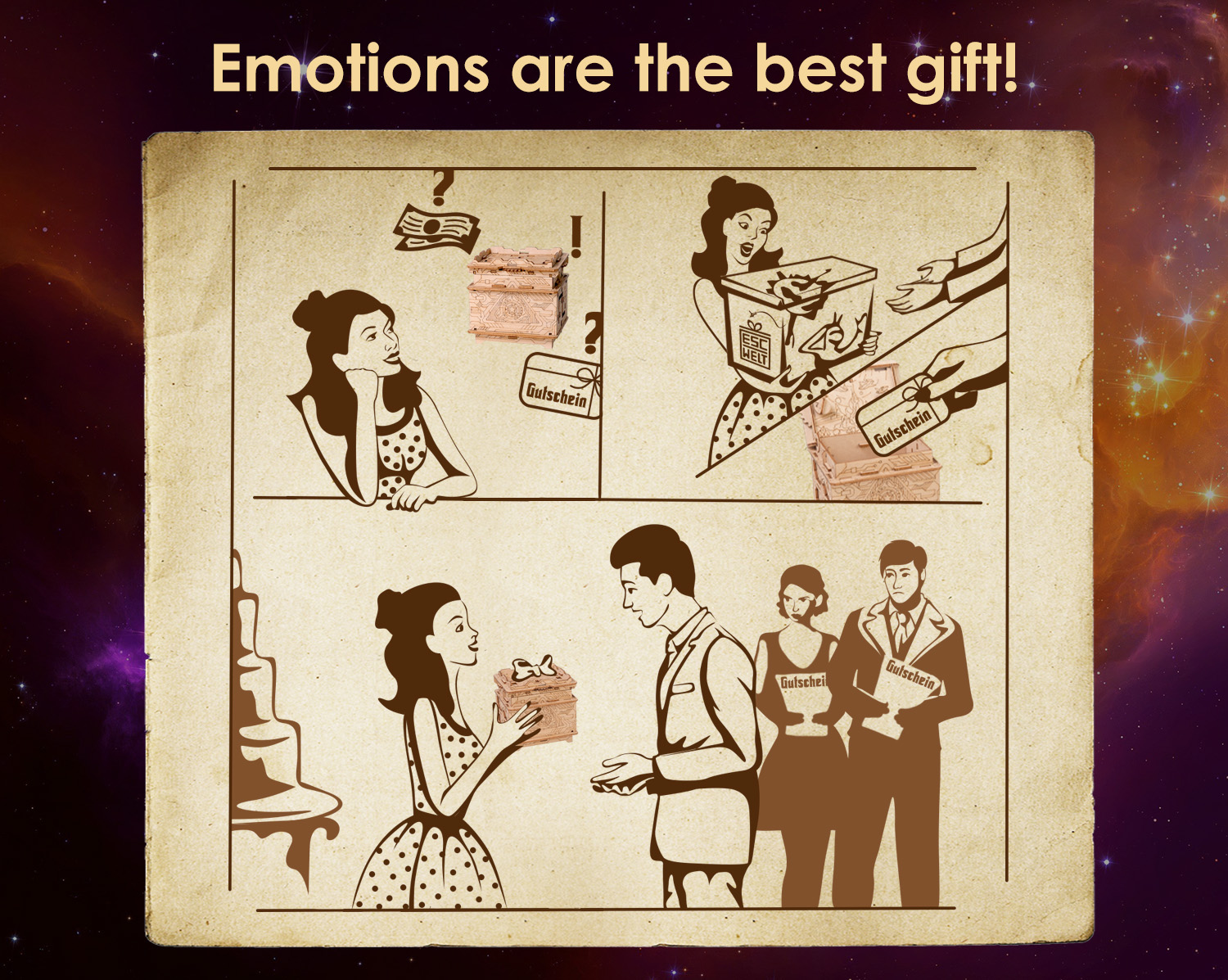 Images and photos of Orbital Box. ESC WELT.